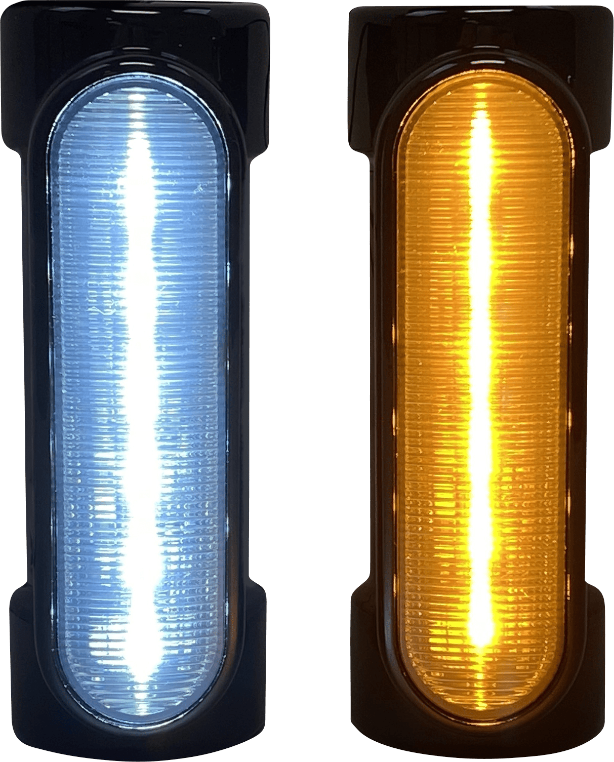 CUSTOM DYNAMICS - Dynamic Amber / White Engine Guard LEDs / '99 - '23 Bagger - Fog Lights - MetalCore Harley Supply