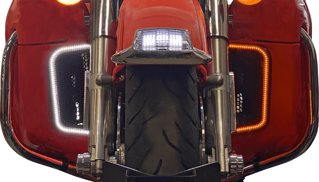 CUSTOM DYNAMICS - Dynamic Lower Fairing Lights / Bagger - Fairing Lights - MetalCore Harley Supply