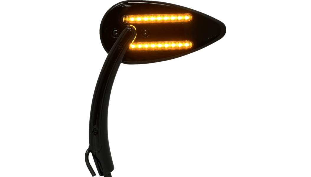 CUSTOM DYNAMICS-LED Mirrors with Run - Turn Signal-Mirrors-MetalCore Harley Supply