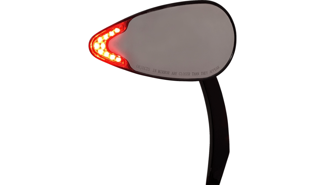 CUSTOM DYNAMICS-LED Mirrors with Run - Turn Signal-Mirrors-MetalCore Harley Supply