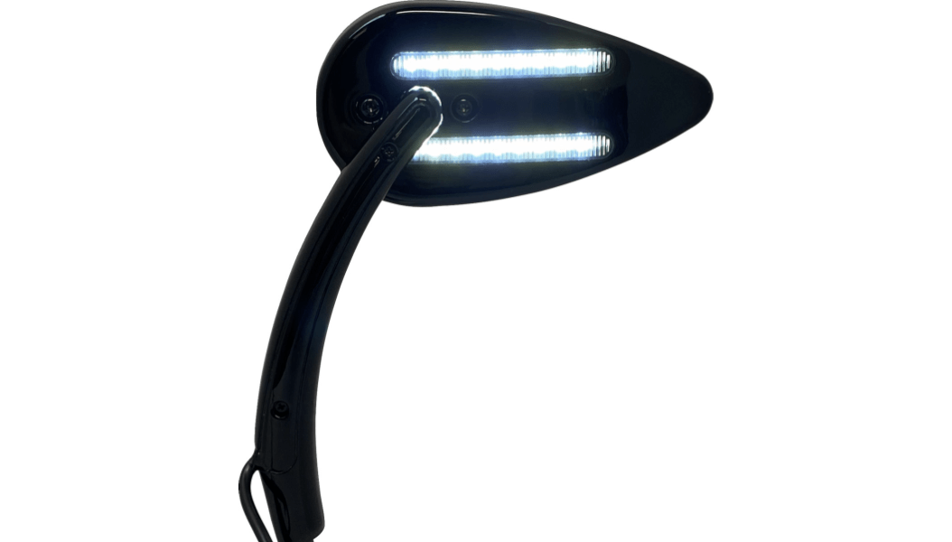 CUSTOM DYNAMICS-LED Mirrors with Run - Turn Signal-Mirrors-MetalCore Harley Supply