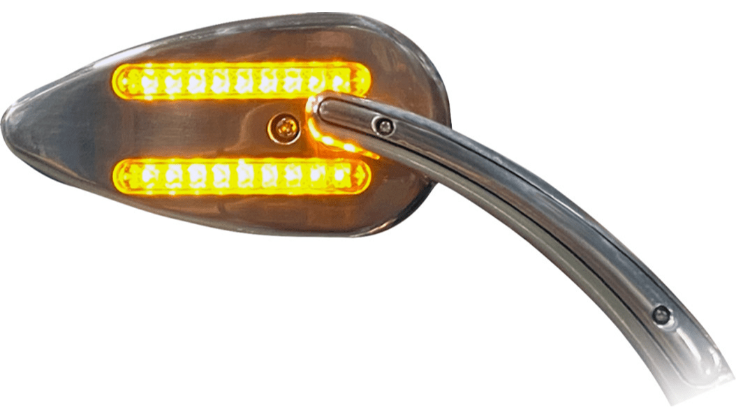 CUSTOM DYNAMICS-LED Mirrors with Run - Turn Signal-Mirrors-MetalCore Harley Supply