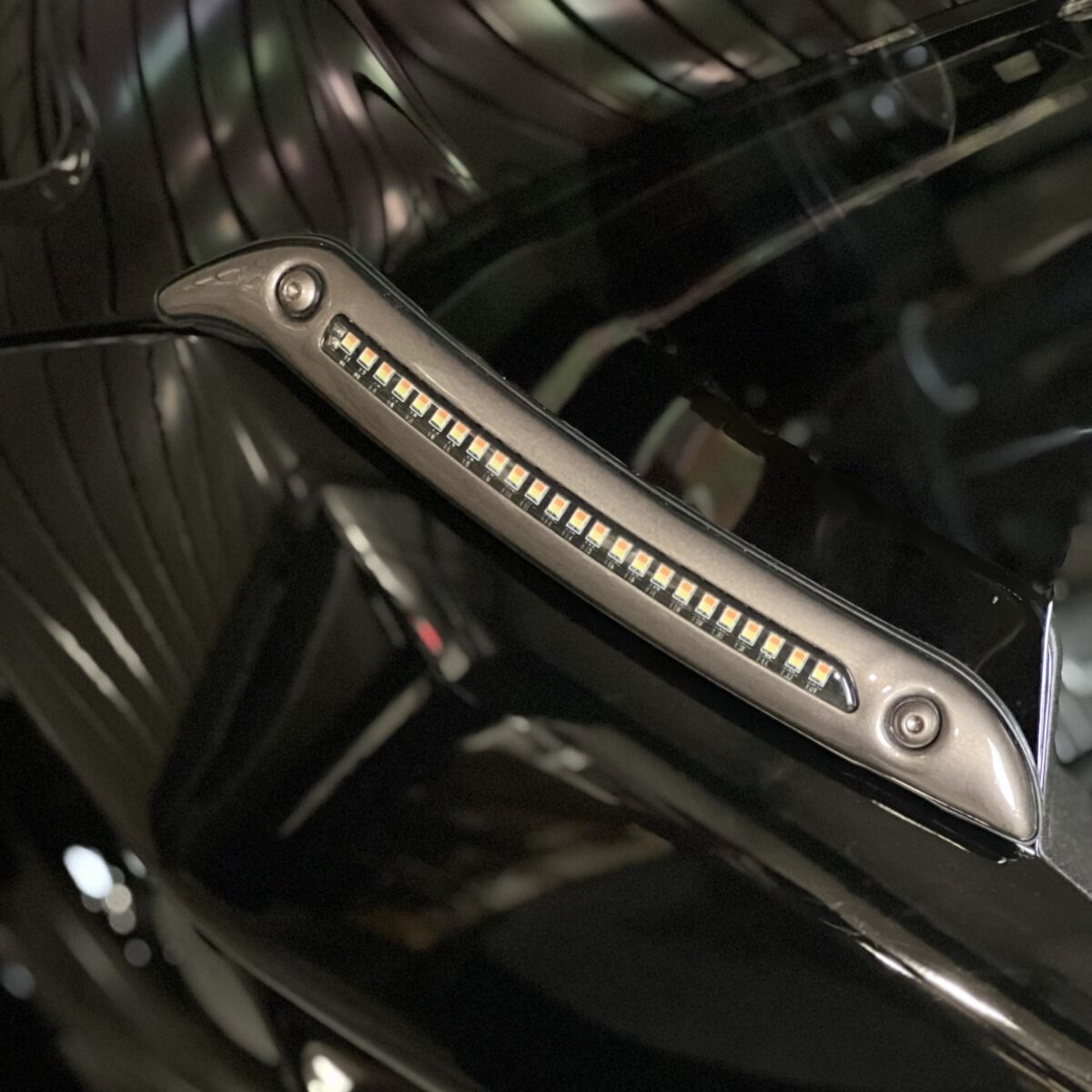 CUSTOM DYNAMICS - LED Windshield Trim / '22 - '24 Lowrider ST - Fairing Lights - MetalCore Harley Supply