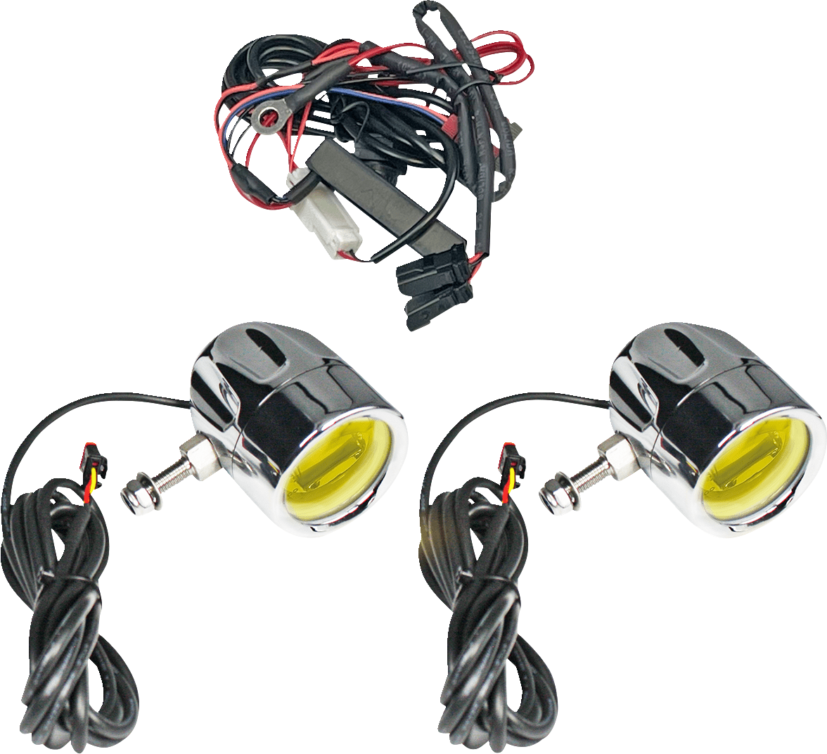 CUSTOM DYNAMICS - ProBEAM® LED Halo Fog Lamps - Fog Lights - MetalCore Harley Supply