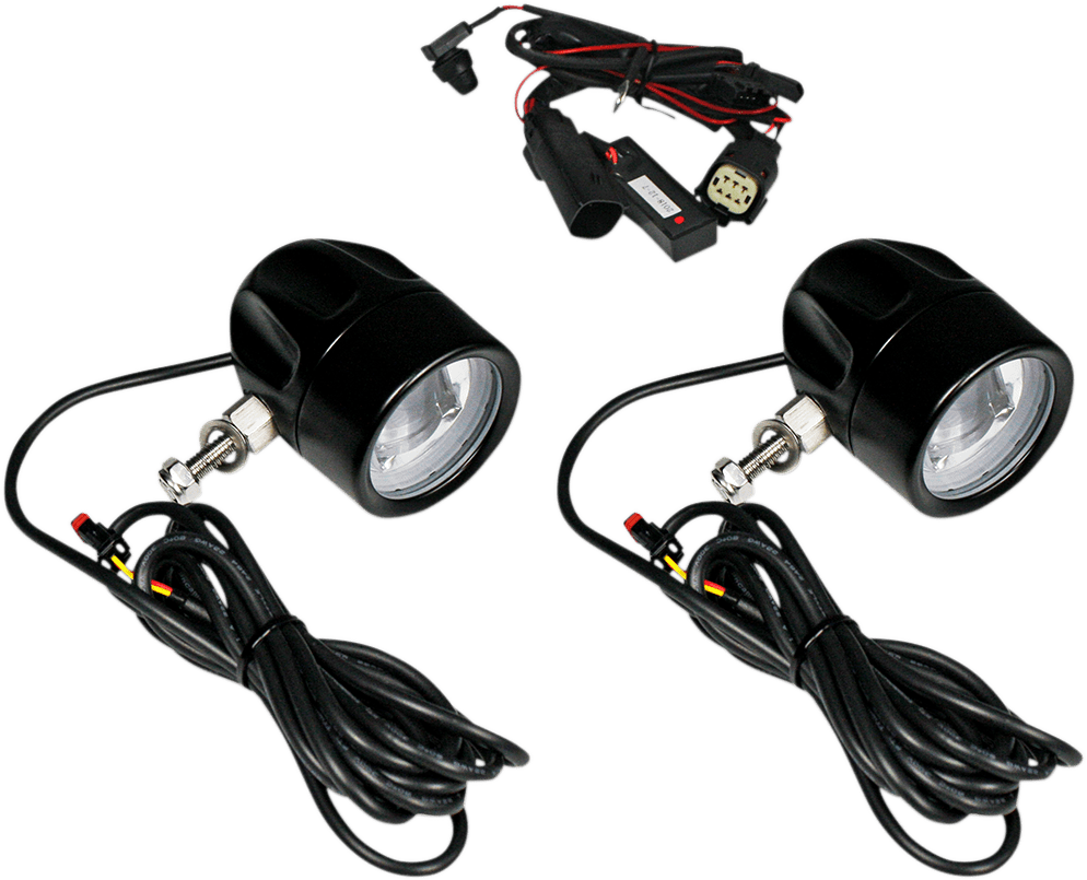 CUSTOM DYNAMICS - ProBEAM® LED Halo Fog Lamps - Fog Lights - MetalCore Harley Supply