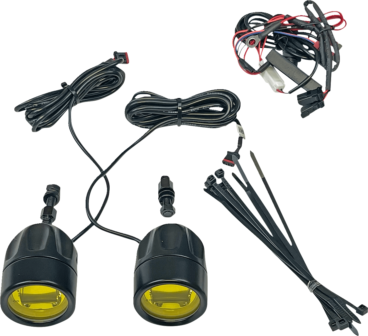 CUSTOM DYNAMICS - ProBEAM® LED Halo Fog Lamps - Fog Lights - MetalCore Harley Supply
