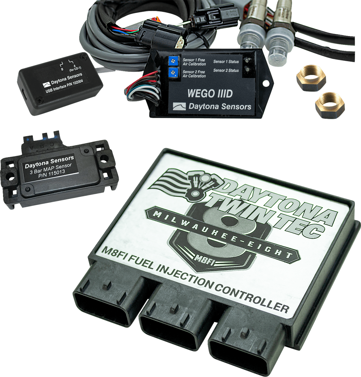 DAYTONA TWIN TEC - M8FI Gen 8 Fuel Injection Controller / '17 - '20 M8 Motors - Tuners - MetalCore Harley Supply