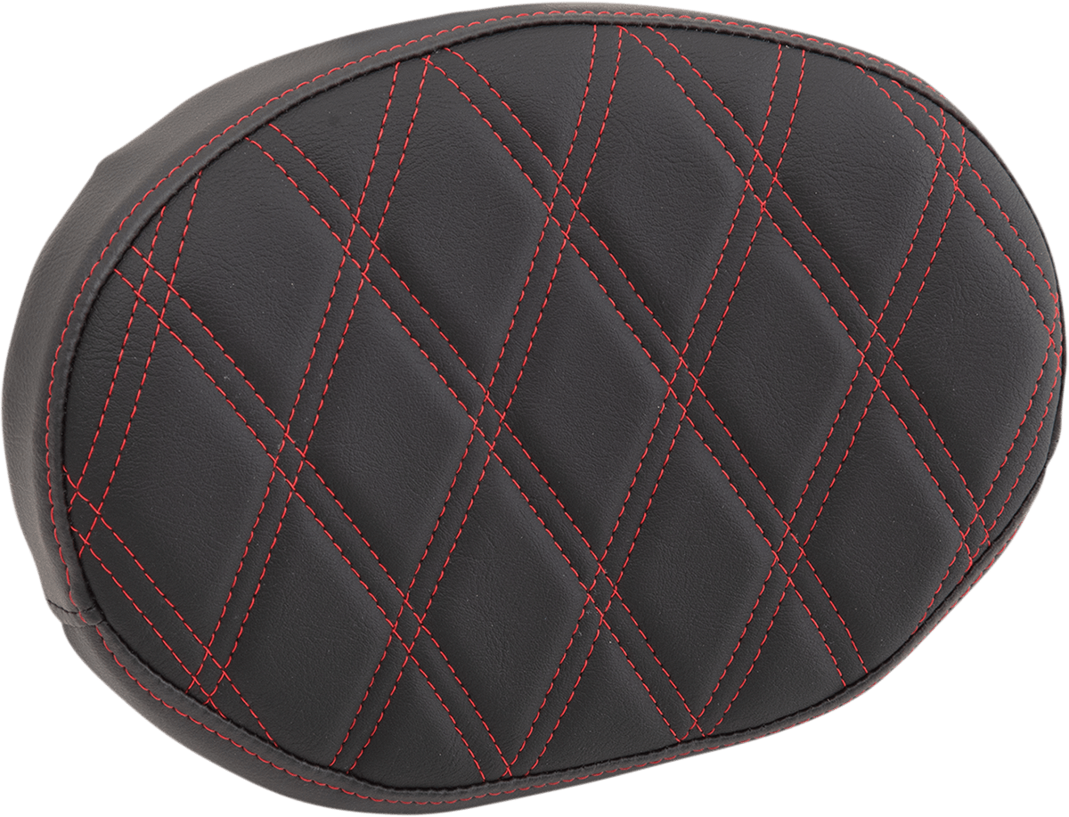 DRAG SPECIALTIES-Backrest Pad for Square Sissy Bars - MetalCore Harley Supply