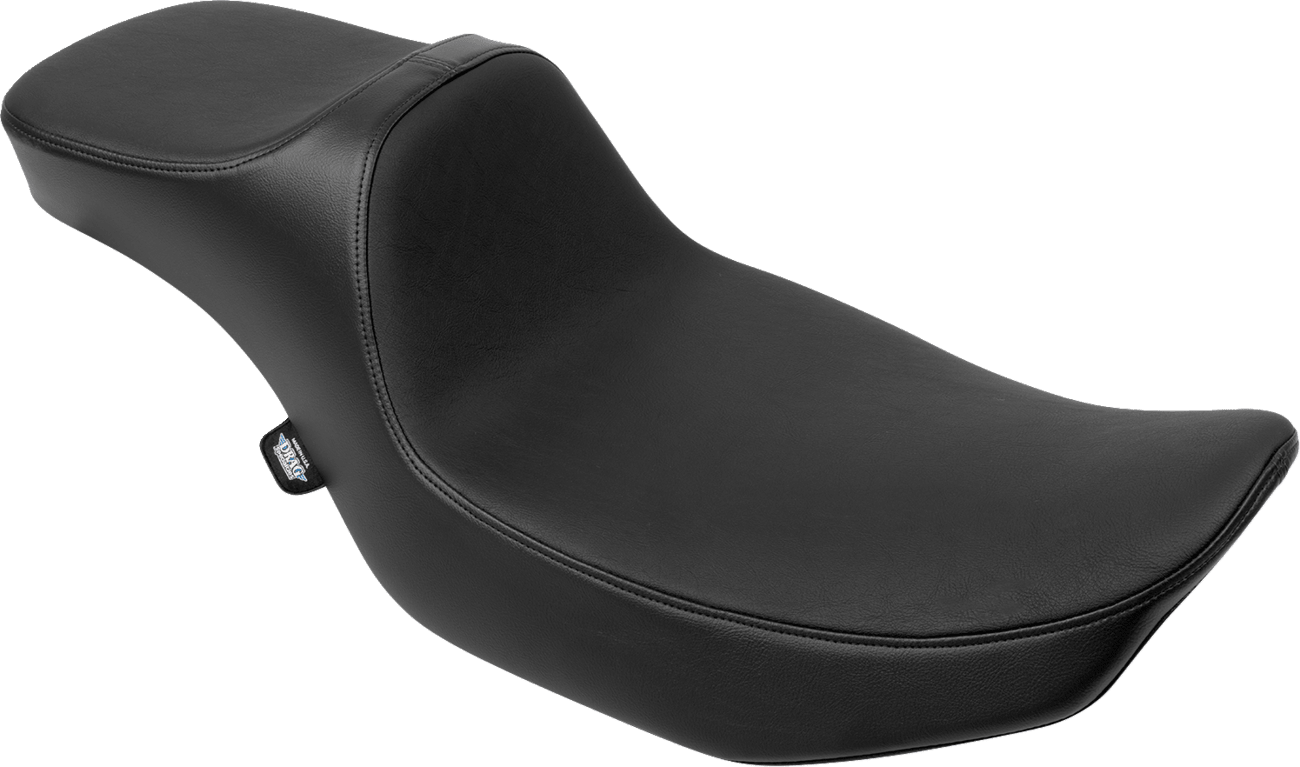 DRAG SPECIALTIES-Extended Reach Predator III Seat (4) - MetalCore Harley Supply