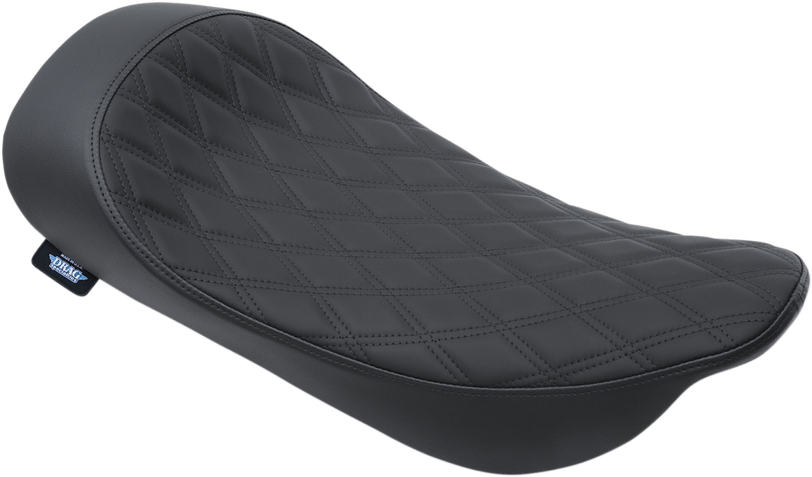 DRAG SPECIALTIES-EZ-ON Mount Low-Profile Solo Seat - MetalCore Harley Supply