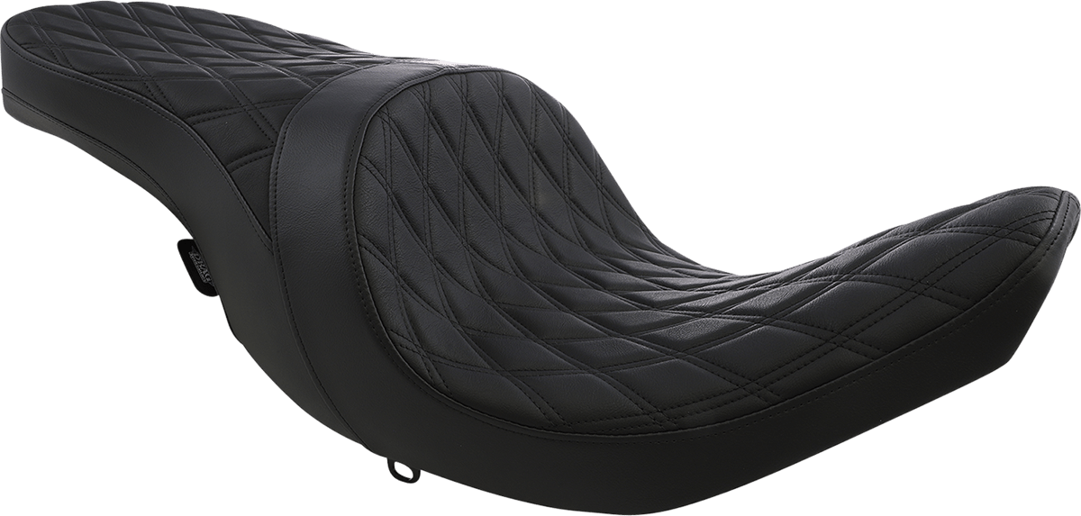 DRAG SPECIALTIES-Forward Positioned Low Profile Touring Seat - MetalCore Harley Supply
