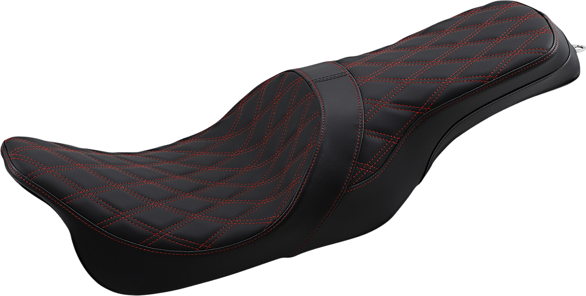DRAG SPECIALTIES-Forward Positioned Predator Seat - MetalCore Harley Supply