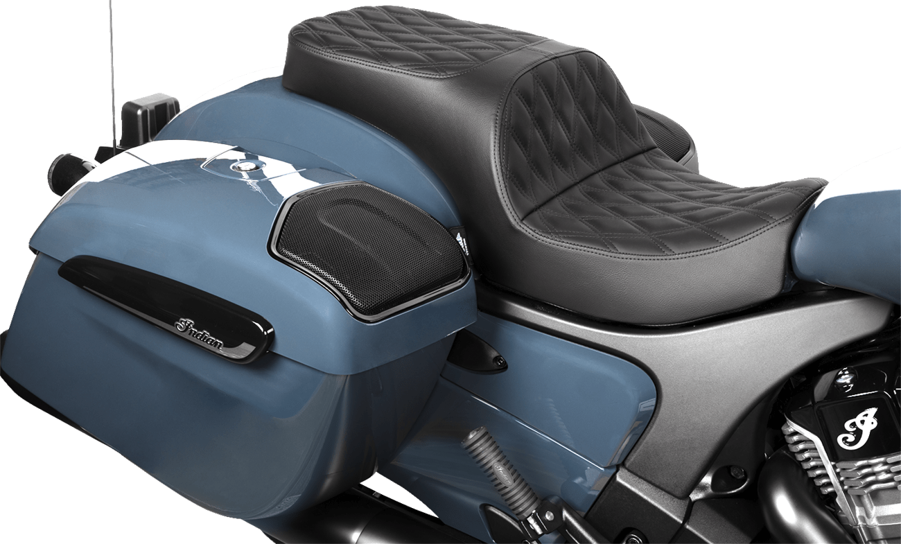 DRAG SPECIALTIES-Freedom Touring Seat Challenger - MetalCore Harley Supply