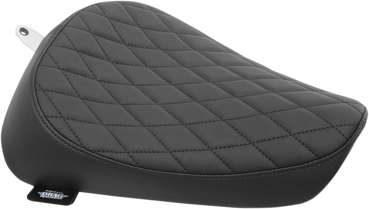 DRAG SPECIALTIES-Front Solo Vinyl Seat - MetalCore Harley Supply