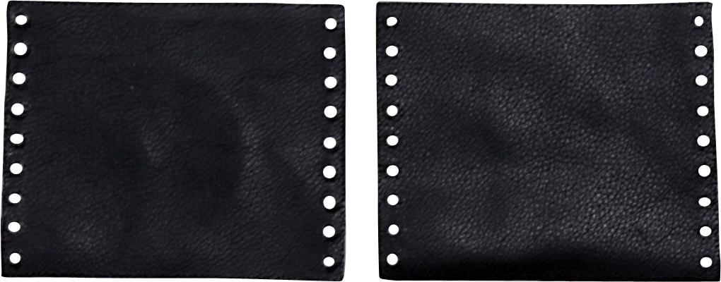 DRAG SPECIALTIES-Leather Grip Covers - MetalCore Harley Supply