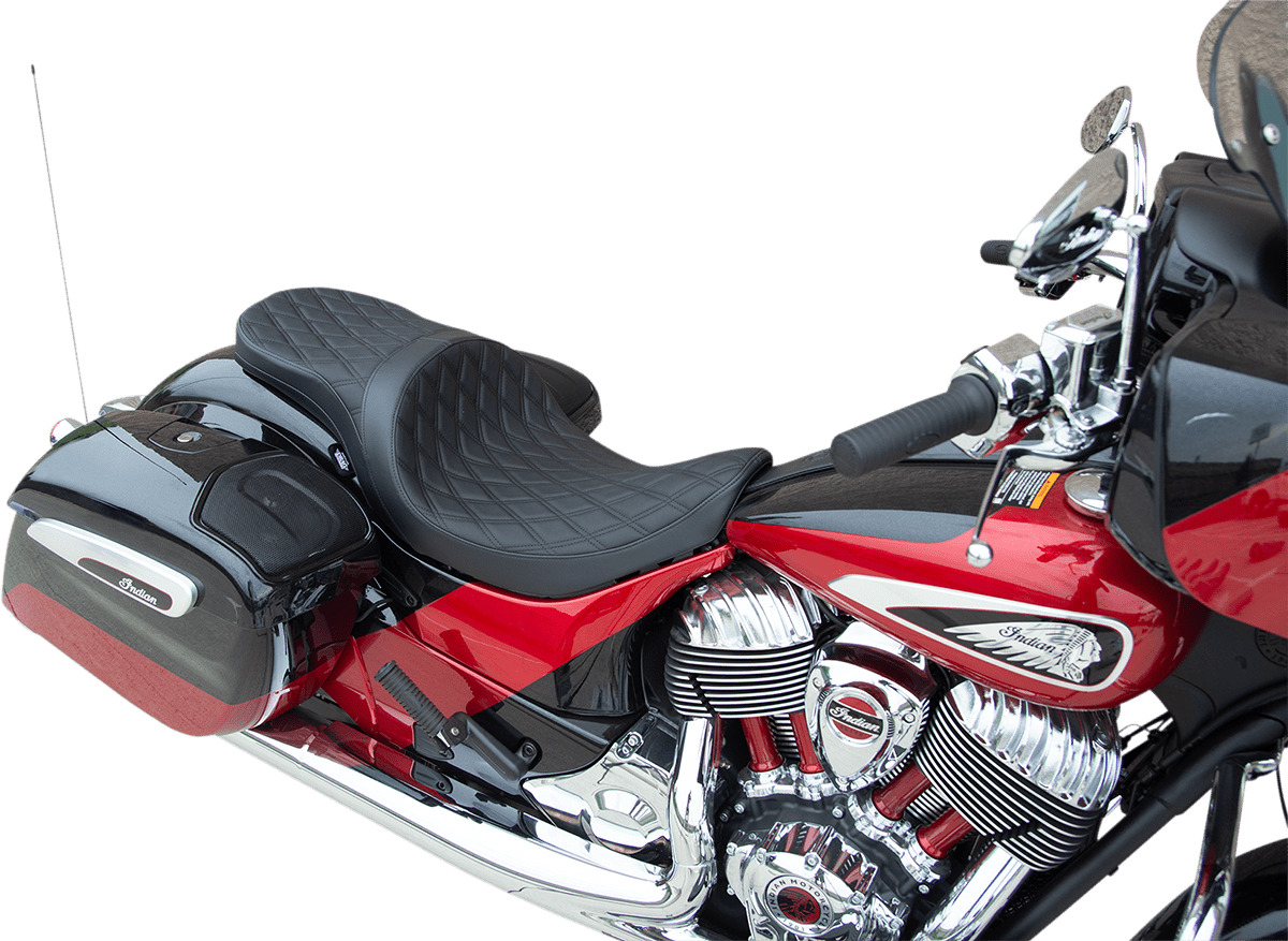 DRAG SPECIALTIES-Low-Profile Touring Seat Indian - MetalCore Harley Supply