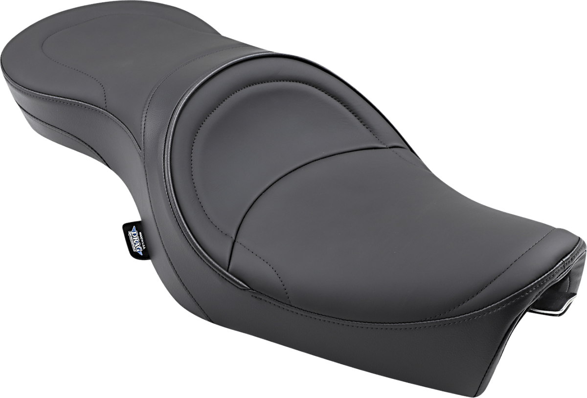 DRAG SPECIALTIES-Low-Profile Touring Seat Mild Stitched - MetalCore Harley Supply