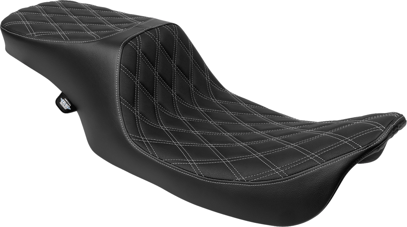 DRAG SPECIALTIES-Performance Predator 2-Up Seat - MetalCore Harley Supply