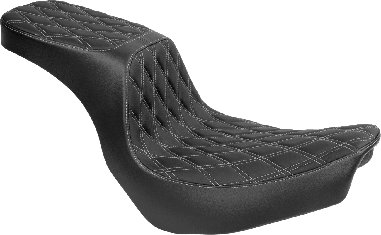 DRAG SPECIALTIES-Performance Predator 2-Up Seat - MetalCore Harley Supply