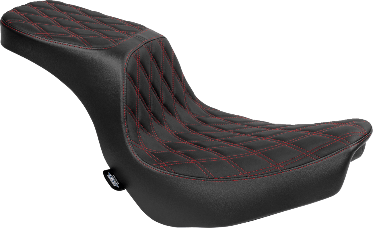 DRAG SPECIALTIES-Performance Predator 2-Up Seat - MetalCore Harley Supply
