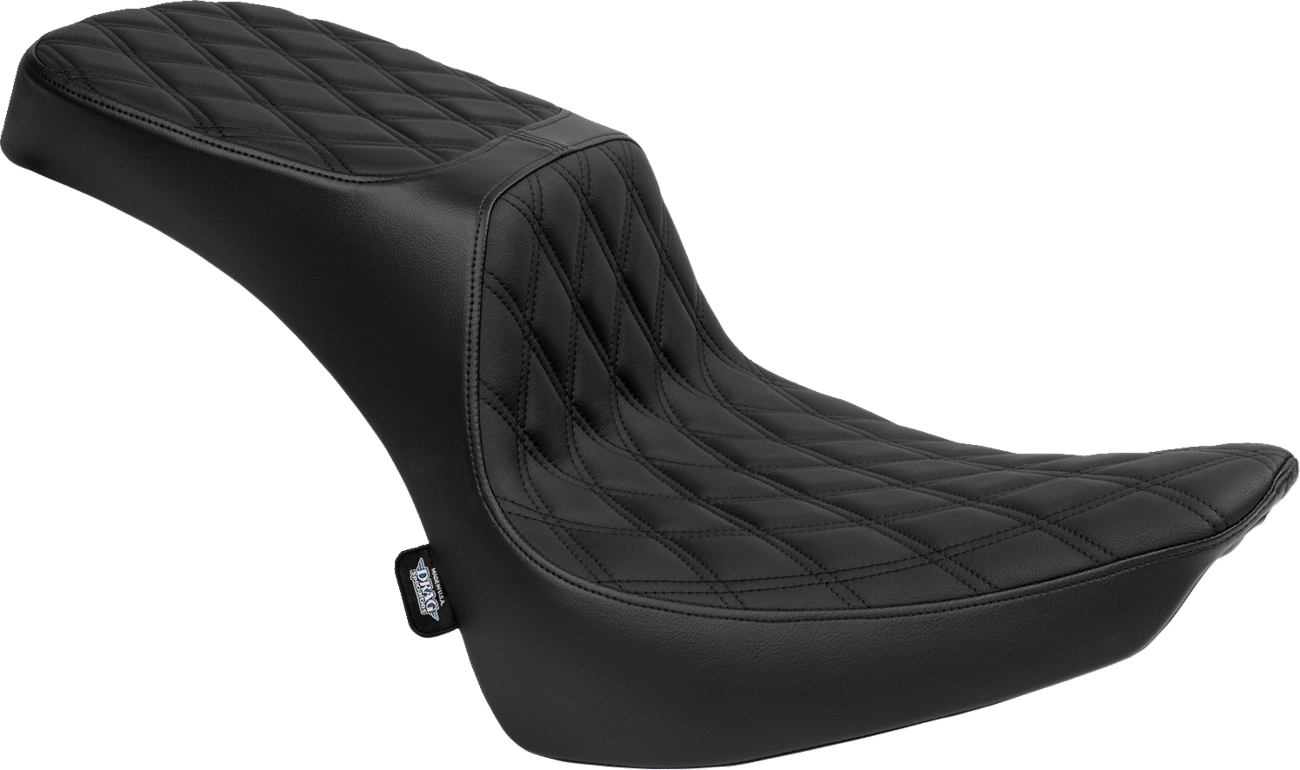 DRAG SPECIALTIES-Performance Predator 2-Up Seat - MetalCore Harley Supply