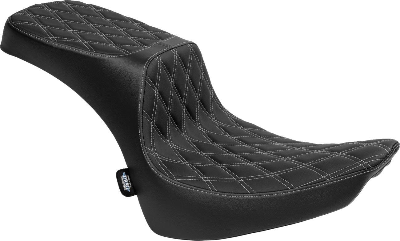 DRAG SPECIALTIES-Performance Predator 2-Up Seat - MetalCore Harley Supply