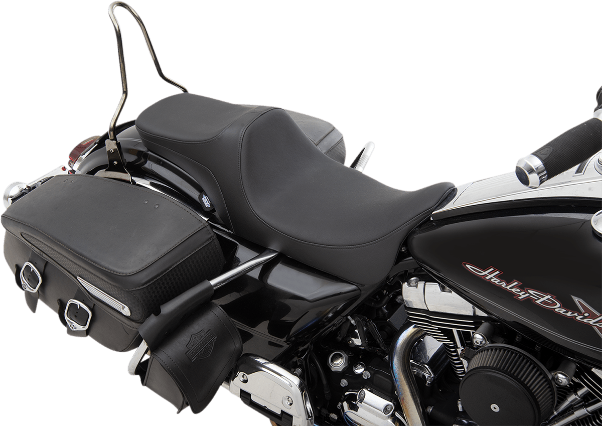 DRAG SPECIALTIES-Predator III 2-Up Seat - MetalCore Harley Supply