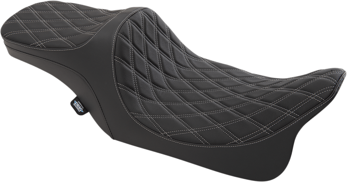 DRAG SPECIALTIES-Predator III 2-Up Seat - MetalCore Harley Supply