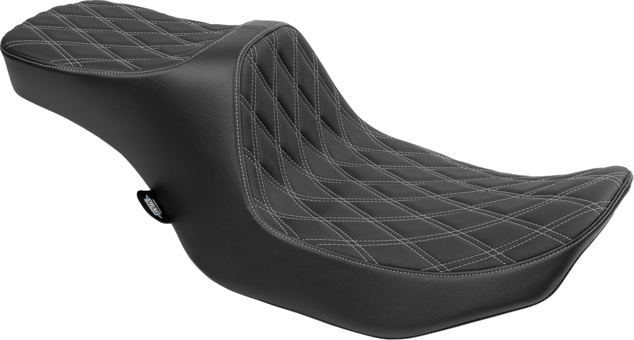DRAG SPECIALTIES-Predator III Seat (2) - MetalCore Harley Supply