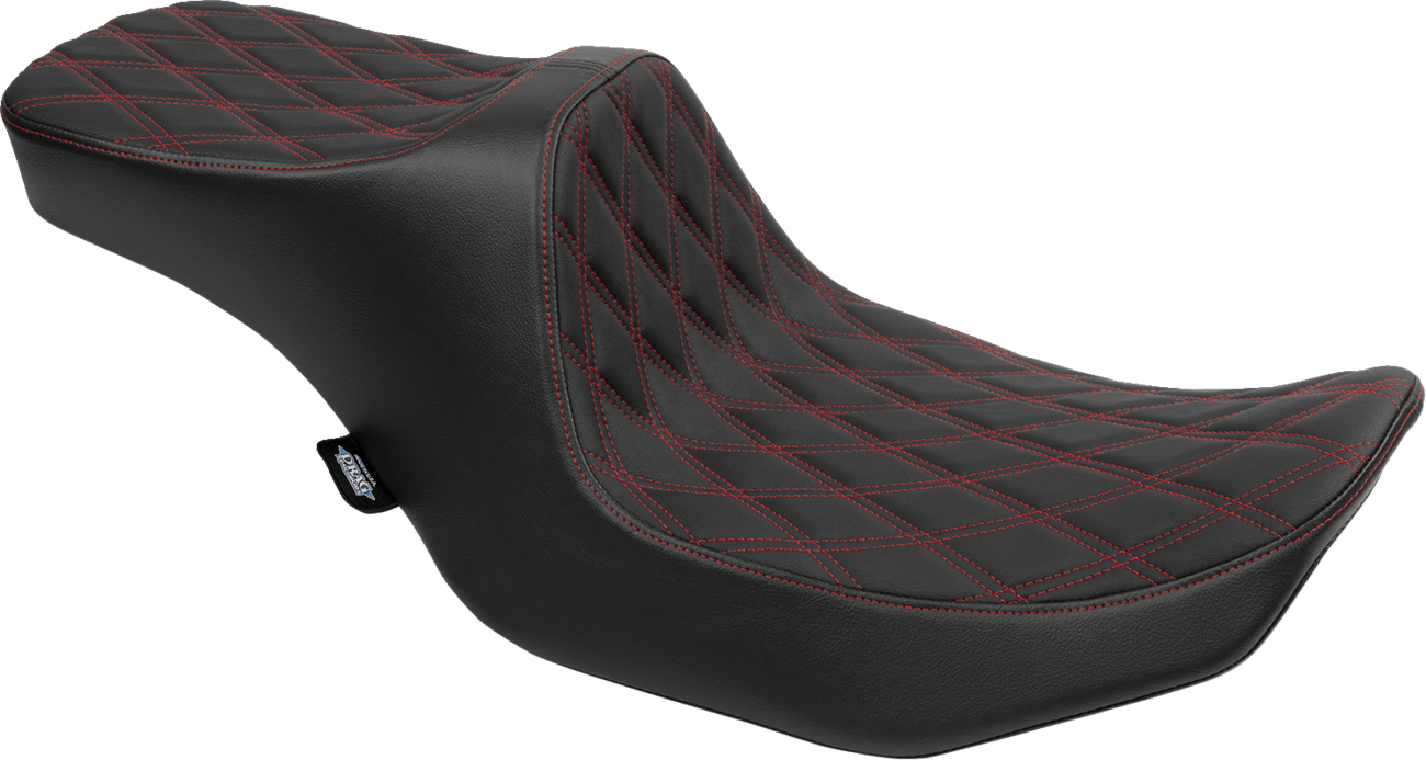 DRAG SPECIALTIES-Predator III Seat (2) - MetalCore Harley Supply