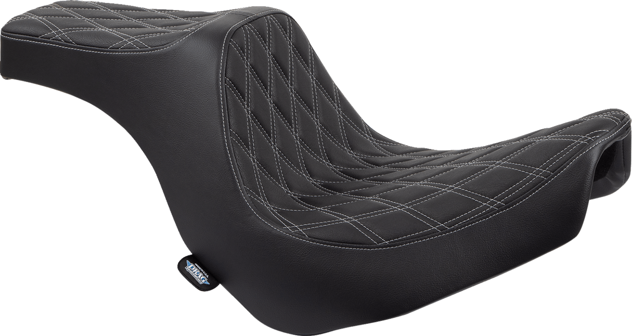 DRAG SPECIALTIES-Predator III Seat (2) - MetalCore Harley Supply