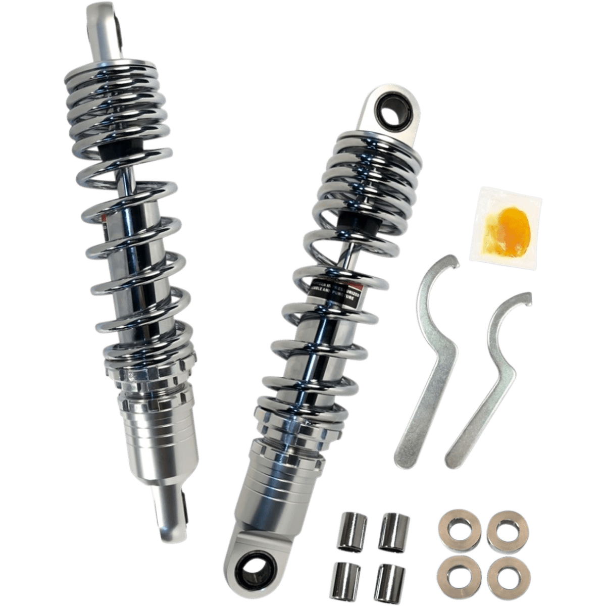 DRAG SPECIALTIES-Premium Ride-Height Adjustable Shocks - FXR / Sportster-Shocks-MetalCore Harley Supply