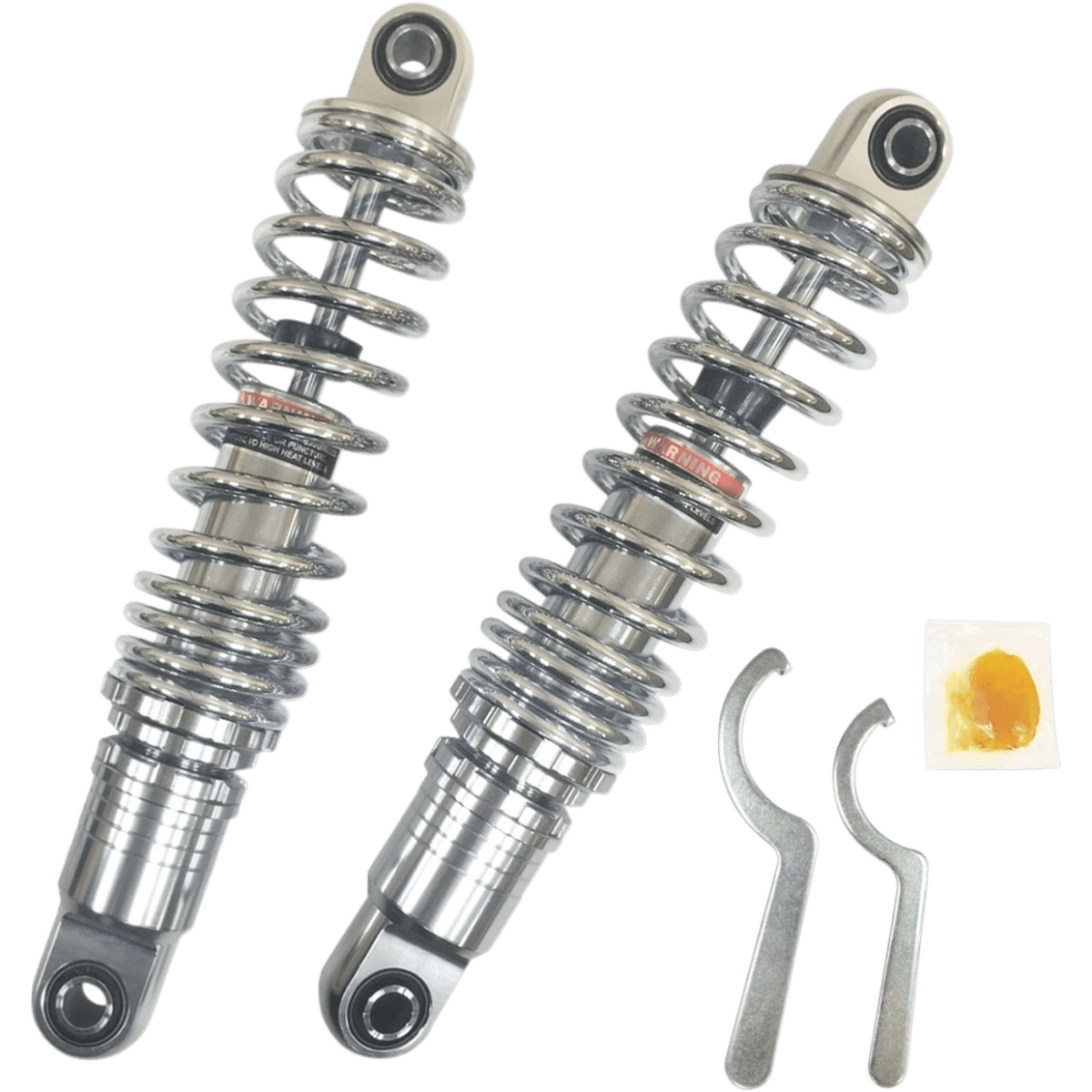 DRAG SPECIALTIES-Premium Ride-Height Adjustable Shocks - Heavy Duty Touring-Shocks-MetalCore Harley Supply