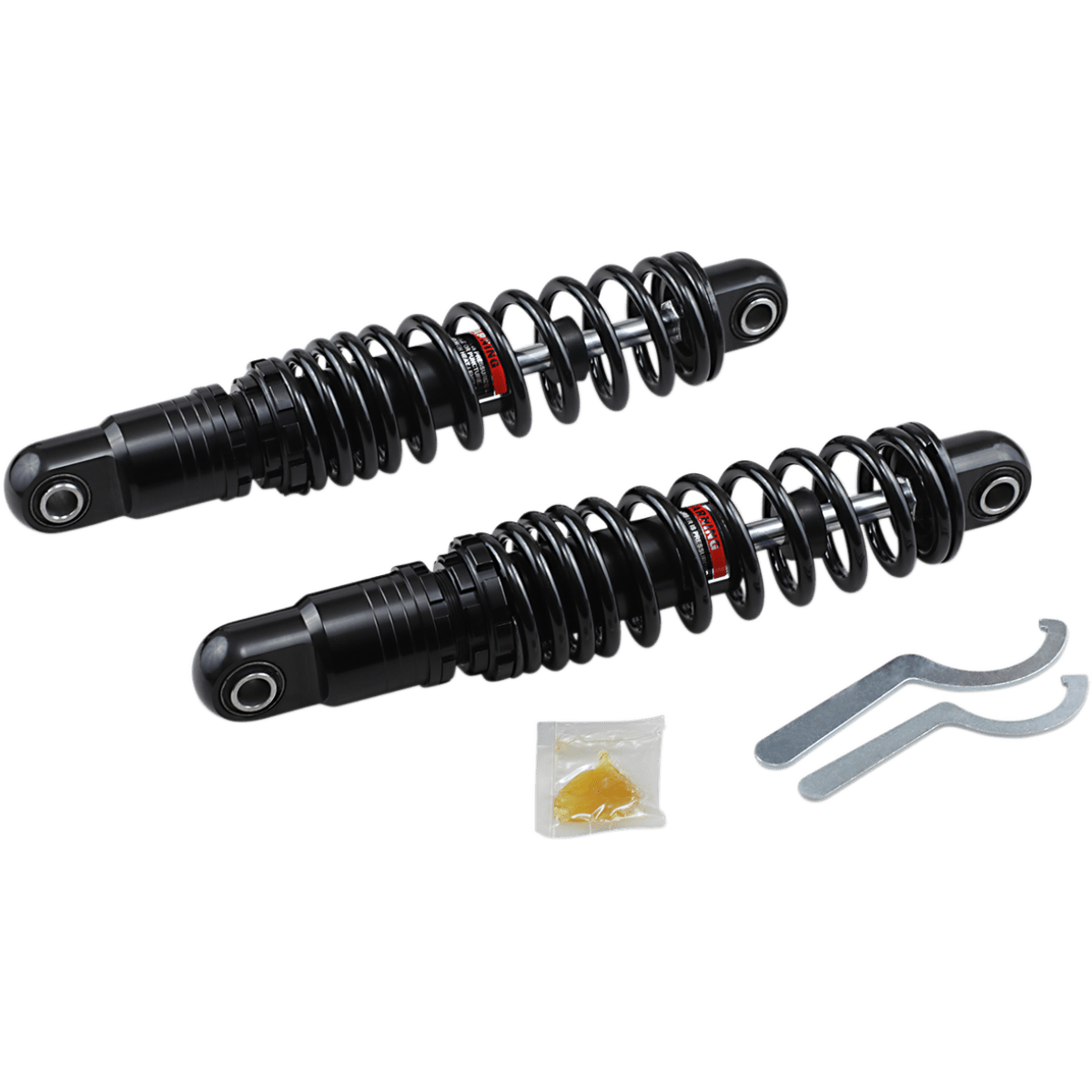 DRAG SPECIALTIES-Premium Ride-Height Adjustable Shocks - Heavy Duty Touring-Shocks-MetalCore Harley Supply
