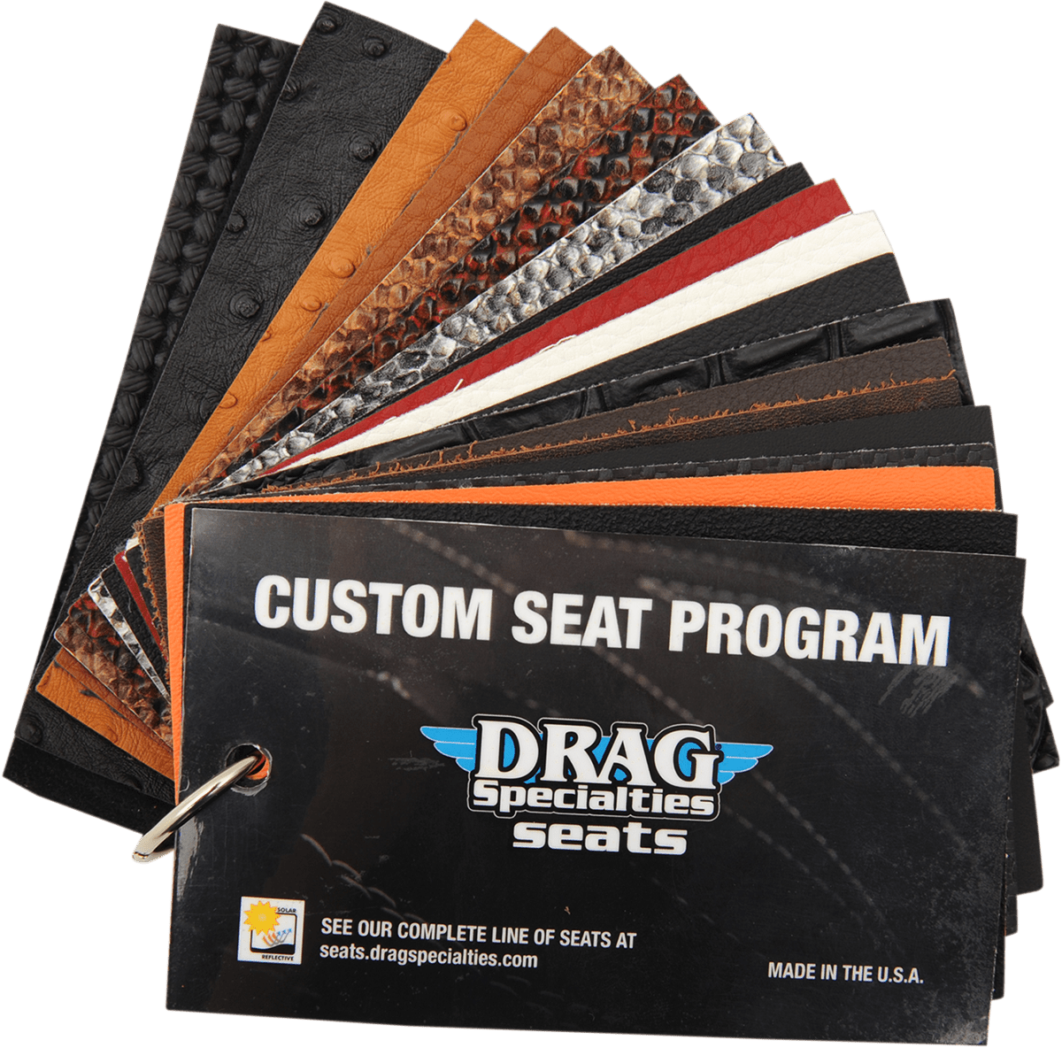 DRAG SPECIALTIES-Seat Swatch Replacement - MetalCore Harley Supply
