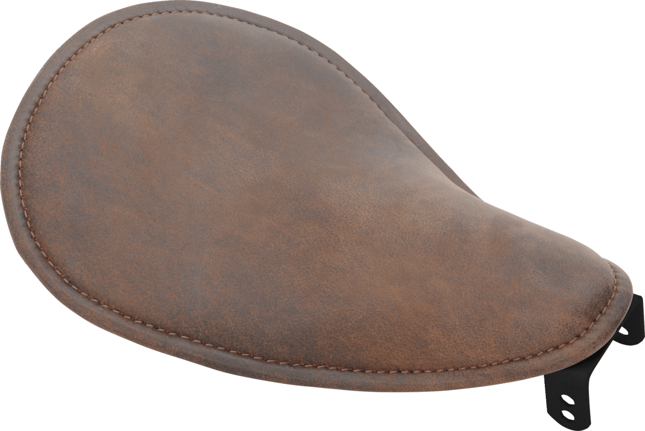 DRAG SPECIALTIES-Small Low-Profile Spring Solo Seat - MetalCore Harley Supply