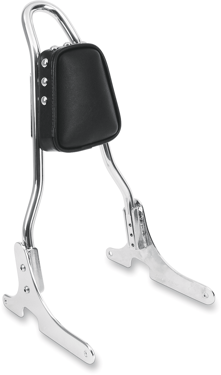 DRAG SPECIALTIES-Tapered Backrest Pad for Round Sissy Bars - MetalCore Harley Supply