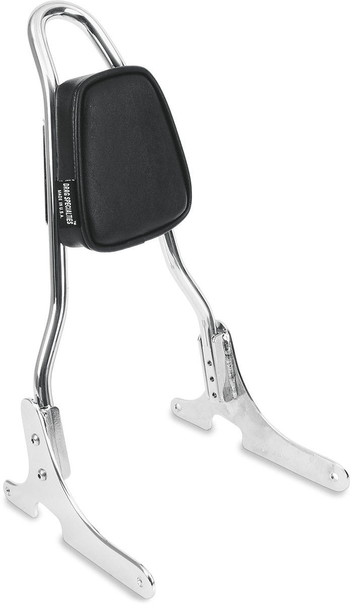 DRAG SPECIALTIES-Tapered Backrest Pad for Round Sissy Bars - MetalCore Harley Supply