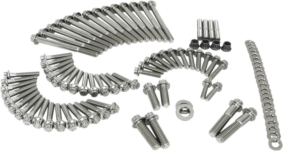 FEULING - ARP® 12 - Point External Engine Fastener Kits / M8 | TC | XL - Hardware - MetalCore Harley Supply