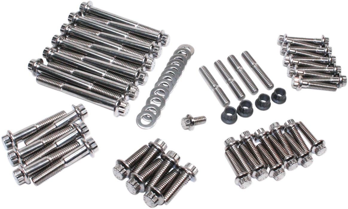 FEULING - ARP® 12 - Point External Engine Fastener Kits / M8 | TC | XL - Hardware - MetalCore Harley Supply