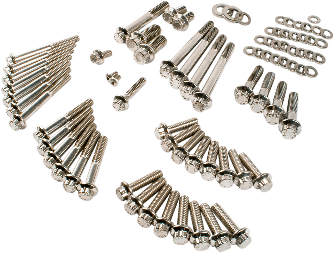 FEULING - ARP® 12 - Point External Engine Fastener Kits / M8 | TC | XL - Hardware - MetalCore Harley Supply