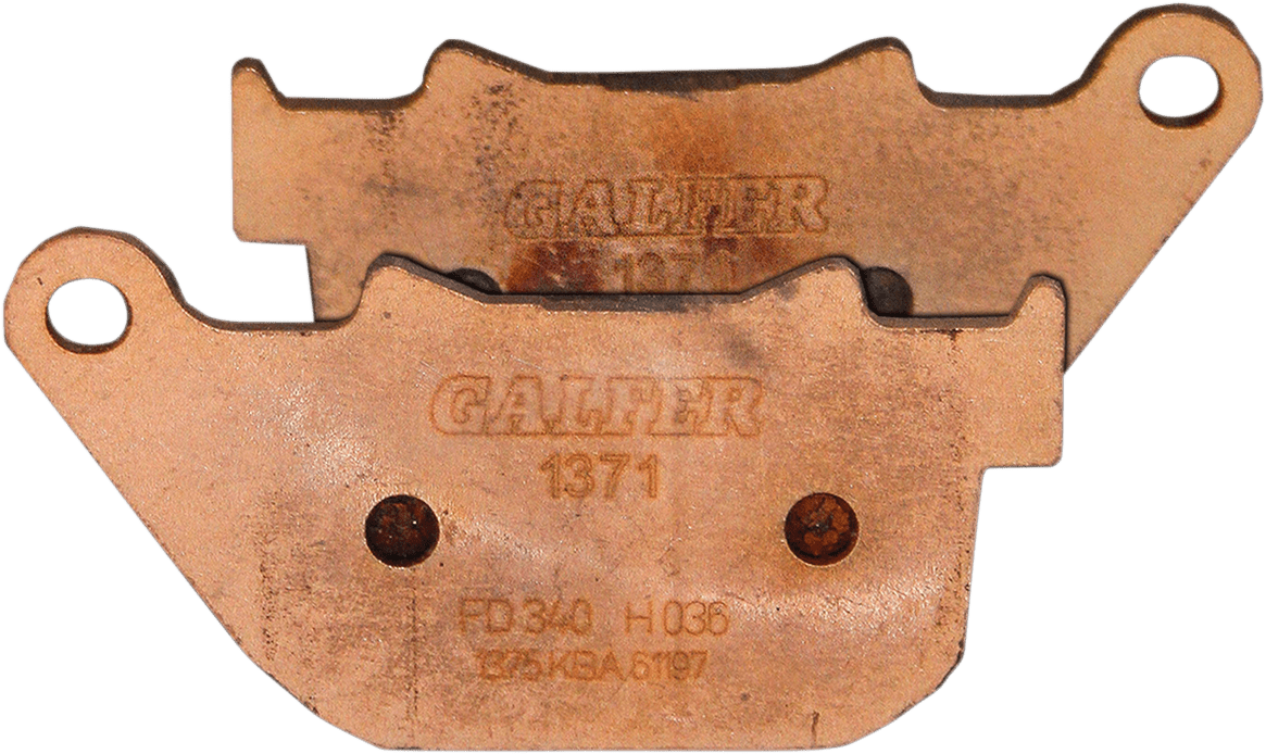 GALFER-HH SINTERED BRAKE PADS / '00-'19 Models-Brake Pads-MetalCore Harley Supply