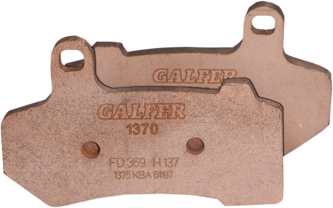GALFER-HH SINTERED BRAKE PADS / '00-'19 Models-Brake Pads-MetalCore Harley Supply