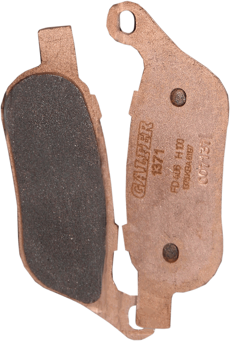 GALFER-HH SINTERED BRAKE PADS / '00-'19 Models-Brake Pads-MetalCore Harley Supply