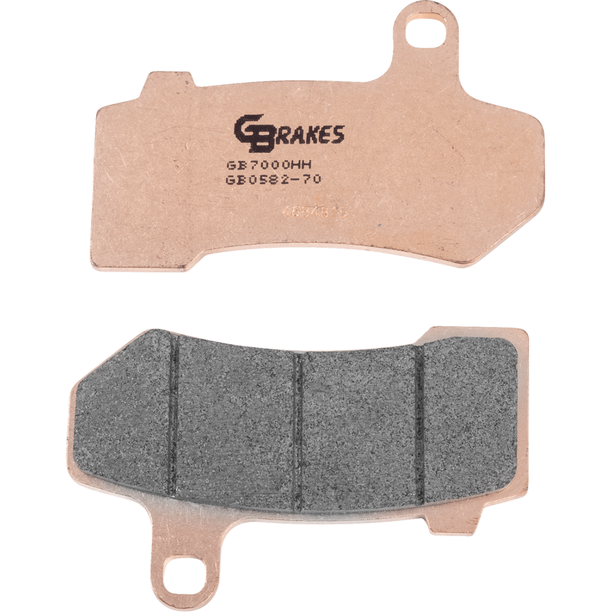 GBRAKES HH Sintered Brake Pads - Front and rear, '08-'23 FLHT/FLHR/FLHX/FLTRX/FLTRU/FLTRK - MetalCore Harley Supply