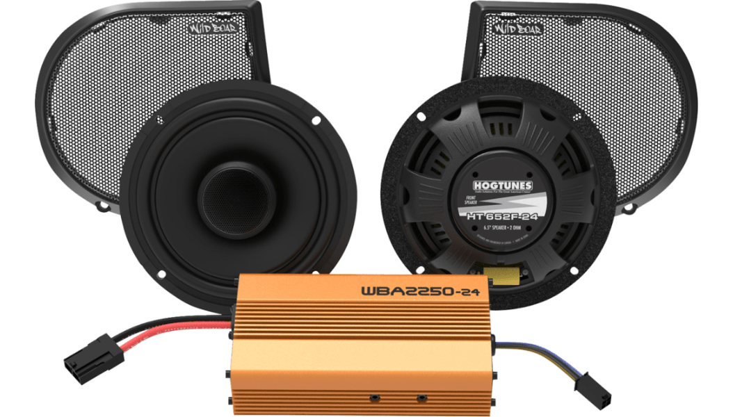 Hogtunes 500-Watt Amp & Front Speaker Kit - '24-'26