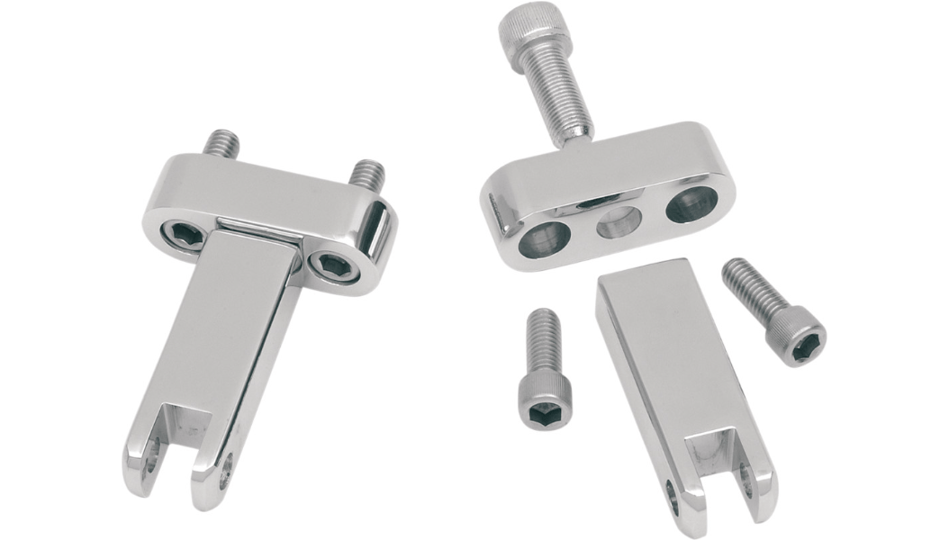 HOTOP DESIGNS-Passenger Footpeg Mount Kits / '93-'22 Bagger-Foot Peg Rear Mounts-MetalCore Harley Supply