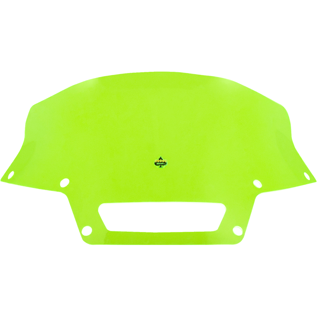 KLOCK WERKS - Ice Kolor Flare Windshields - 6" Green Ice - view 2 - Windshields - MetalCore Harley Supply
