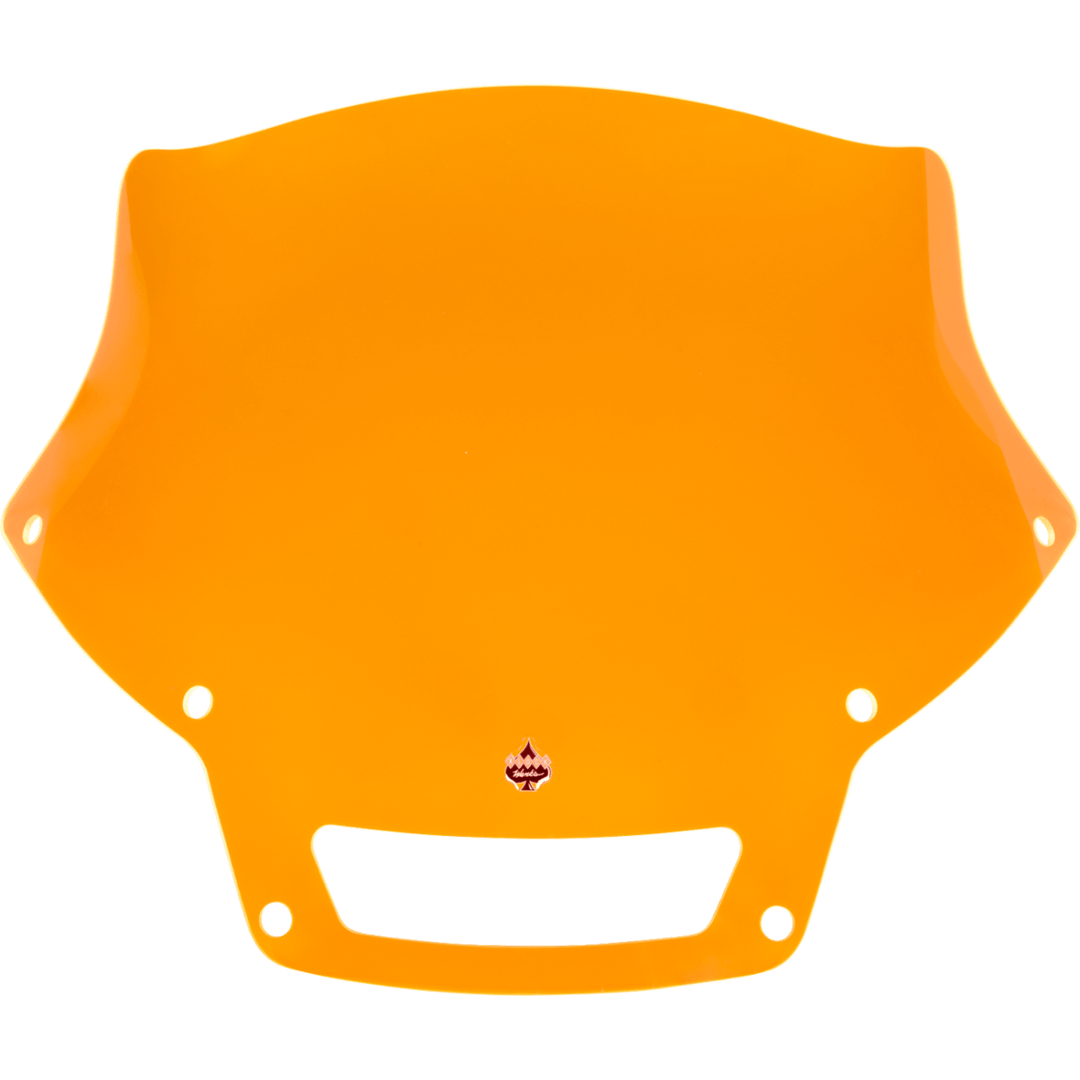 KLOCK WERKS - Ice Kolor Flare Windshields - 8" Orange Ice - Windshields - MetalCore Harley Supply