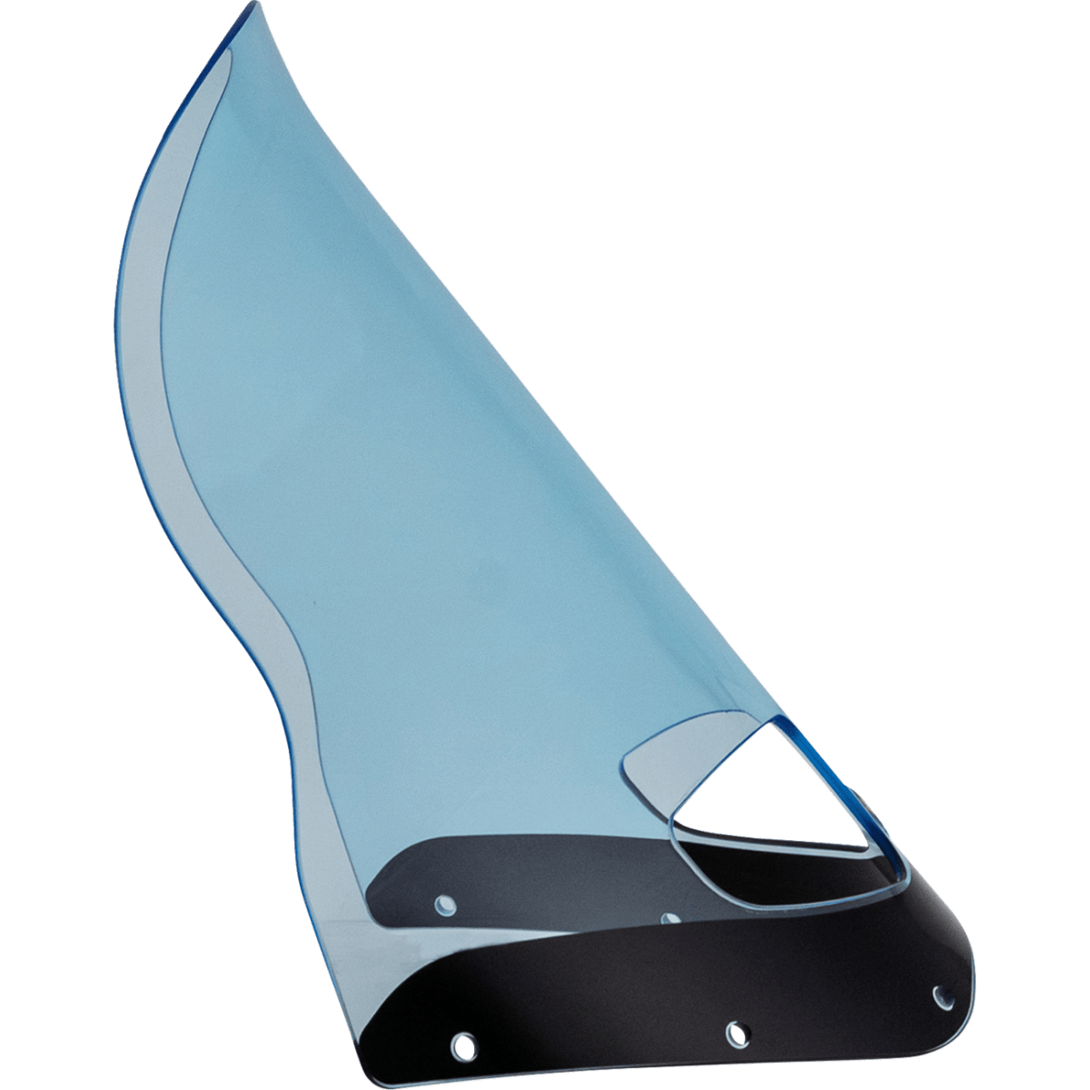 KLOCK WERKS - Ice Flare Windshield - Blue Ice - Memphis Shades Road Warrior Fairing - MetalCore Harley Supply